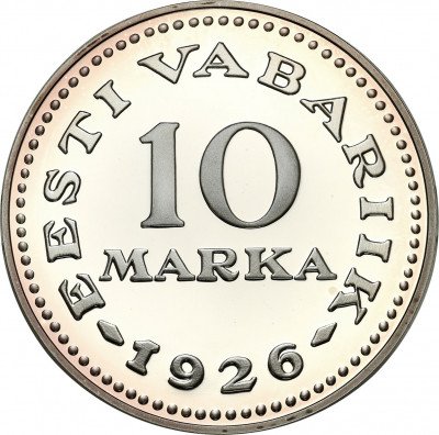 Replika Estonia 10 marek 1926 SREBRO