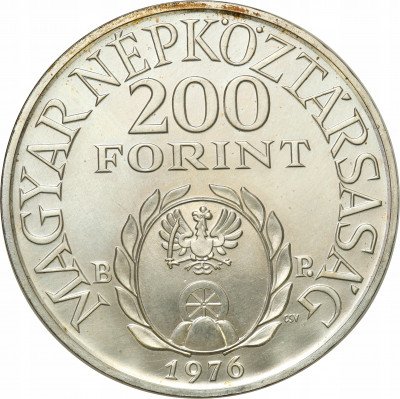 Węgry 200 forint 1976 SREBRO