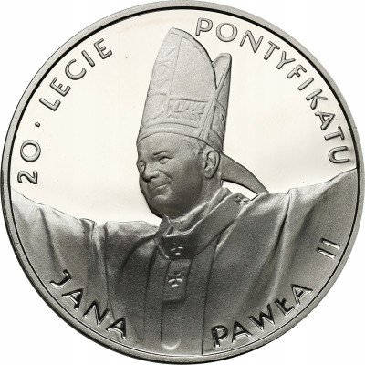 10 złotych 1998 Jan Paweł II 20-lecie Pontyfikatu