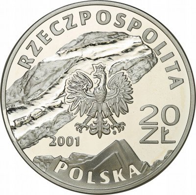III RP 20 złotych 2001 Wieliczka