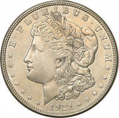 USA dolar 1921 ''D'' Denver Morgan st.3+