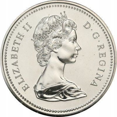 Kanada Elżbieta II 1 $ dolar 1975 Calgary