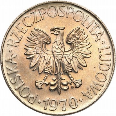 PRL. 10 złotych 1970 Kościuszko - PIĘKNY