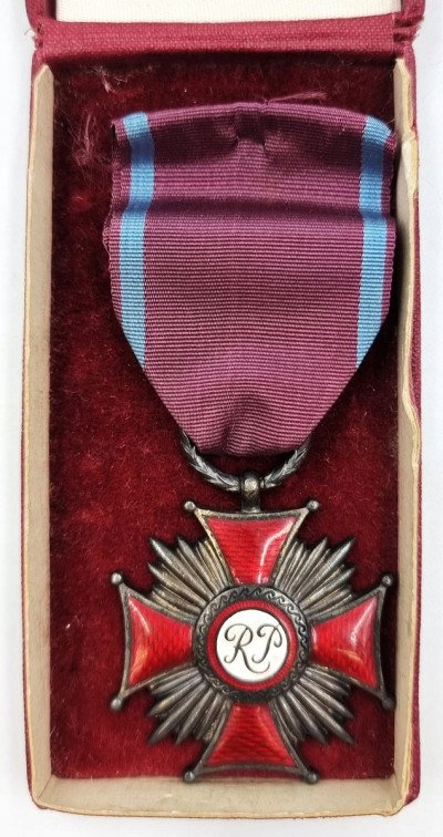 Polska, RP. Srebrny Krzyż Zasługi