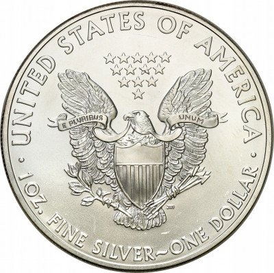 USA 1 dolar 2013 Liberty (SREBRO - uncja) st.1