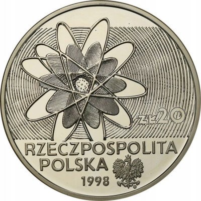 20 złotych 1998 Polon i Rad - Skłodowska