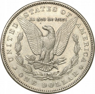 USA dolar 1879 Philadelphia Morgan st.3+
