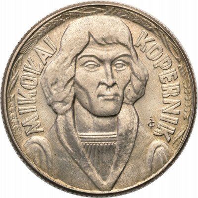 PRL. 10 złotych 1965 Kopernik - PIĘKNY