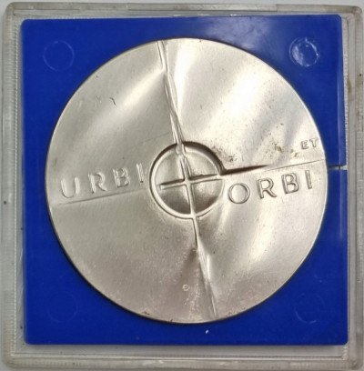 Medal. VERITAS Jan Paweł II 1982 SREBRO st.1