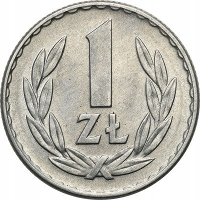PRL. 1 złoty 1968 Al. - PIĘKNY