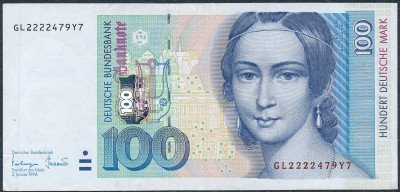 Niemcy. 100 marek 1989