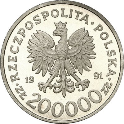 200 000 zł 1991 Konstytucja st.L