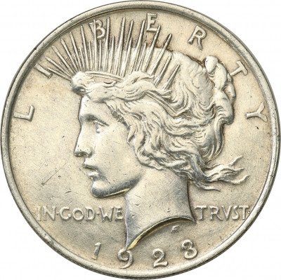 USA dolar 1923 Philadelphia Liberty st.3+