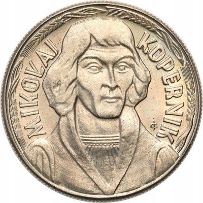 PRL. 10 złotych 1967 Kopernik - PIĘKNY