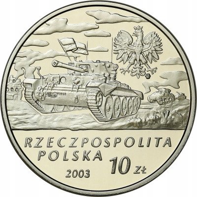 III RP 10 złotych 2003 Stanisław Maczek stL