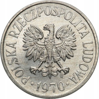 PRL. 50 groszy 1970 Al. st. 1