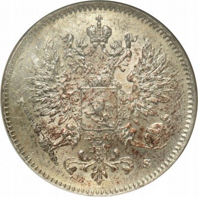 Rosja / Finlandia Mikołaj II 25 Pennia 1916