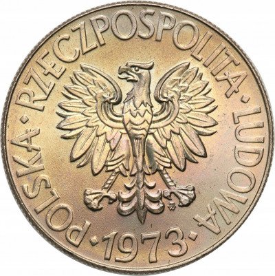 PRL. 10 złotych 1973 Kościuszko - PIĘKNY