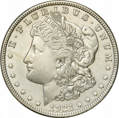 USA dolar 1921 Philadelphia Morgan st.2