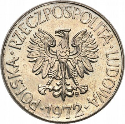 PRL. 10 złotych 1972 Kościuszko - PIĘKNY