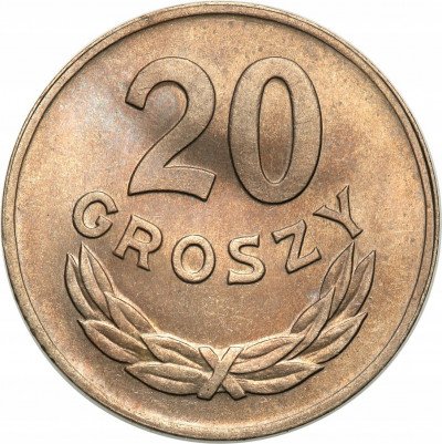 PRL. 20 groszy 1949 CuNi. st. 1