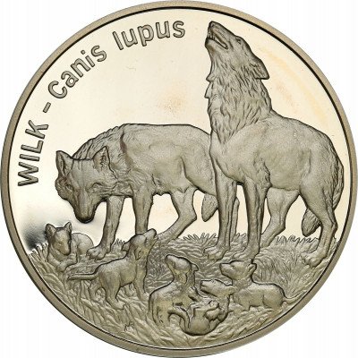 III RP 20 złotych 1999 Wilki
