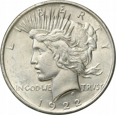 USA 1 dolar 1922 Philadelphia Liberty st.1