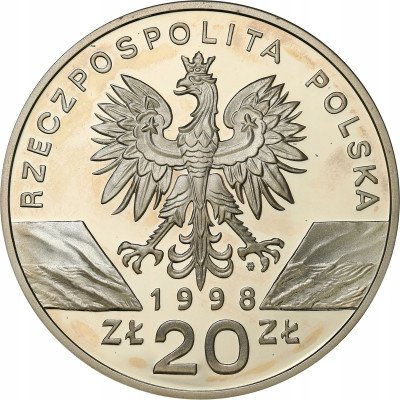 III RP 20 złotych 1998 Ropucha