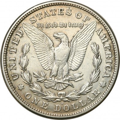 USA dolar 1921 ''S'' San Francisco Morgan st.3+