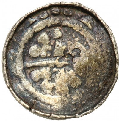 Niemcy, Saksonia. Denar krzyżowy X/XI wiek
