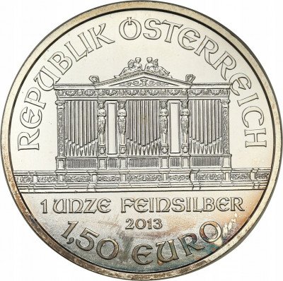 Austria 1,50 Euro 2013 Filharmonicy SREBRO - uncja