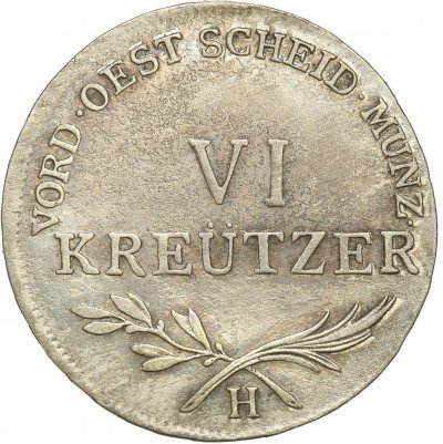 Austria 6 Kreuzer 1803 H Gunzburg st.2