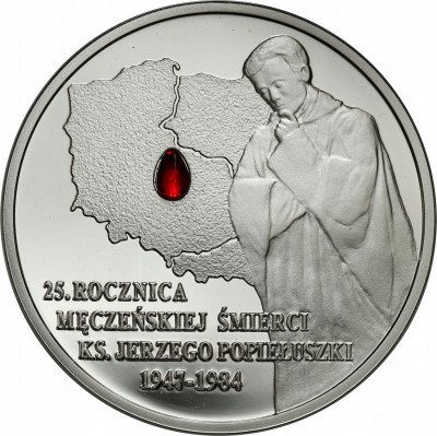 10 złotych 2009 Popiełuszko - PUDEŁKO