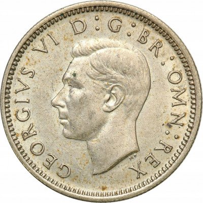 Wielka Brytania 6 Pence 1945 Jerzy VI