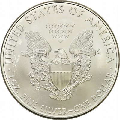 USA dolar 2010 Liberty SREBRO uncja