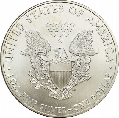 USA dolar 2010 Liberty SREBRO - uncja