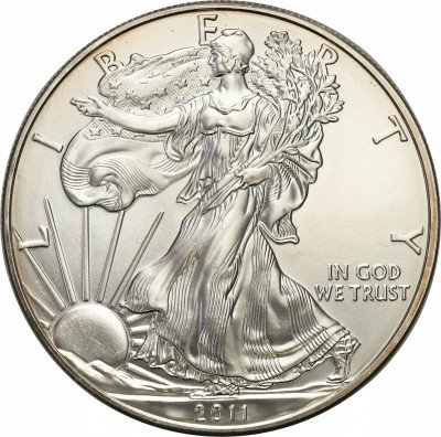 USA dolar 2011 Liberty SREBRO uncja
