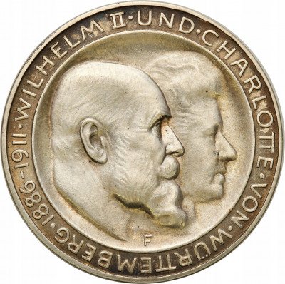 Niemcy Wirtembergia 3 Marki 1911 F