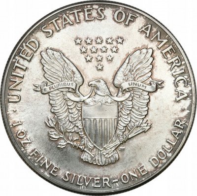 USA 1 dolar 1986 Liberty SREBRO - uncja