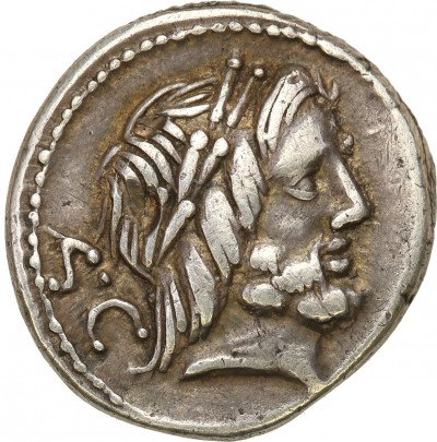 L. Procilius 80 p. n. e. Denar, Rzym - rzadszy