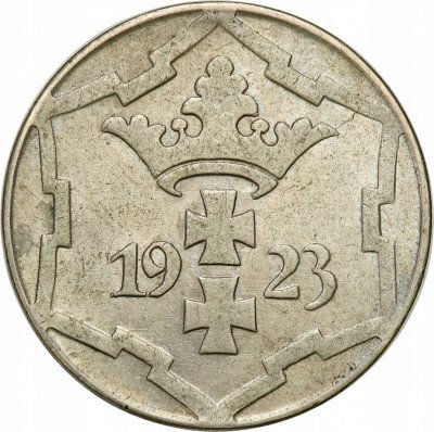 Wolne Miasto Gdańsk/Danzig 10 fenigów 1923 - ŁADNE