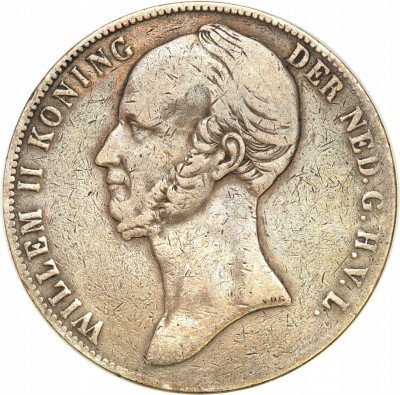 Holandia 2 1/2 Guldena 1845