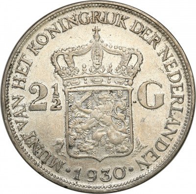 Curacao / Holandia 2 1/2 Guldena 1930