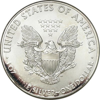 USA 1 dolar 2013 Liberty SREBRO - uncja