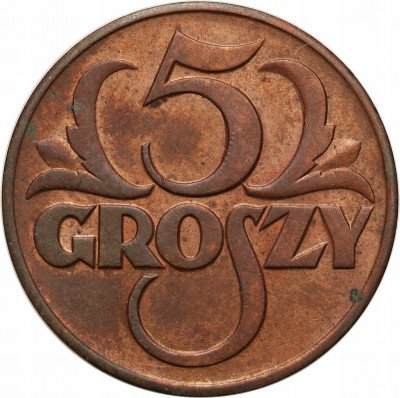 II RP.5 groszy 1939, Warszawa