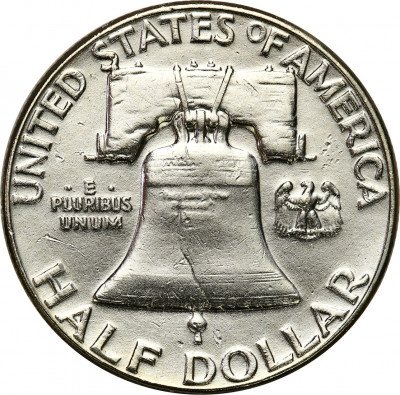 USA 1/2 dolara 1963 D Franklin (dzwon)