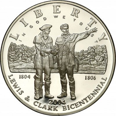USA 1 dolar 2004 P Lewis Clark