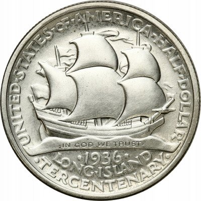 USA 1/2 dolara 1936 Long Island