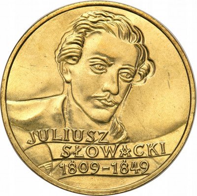 2 złote 1996 Juliusz Słowacki – Stan menniczy