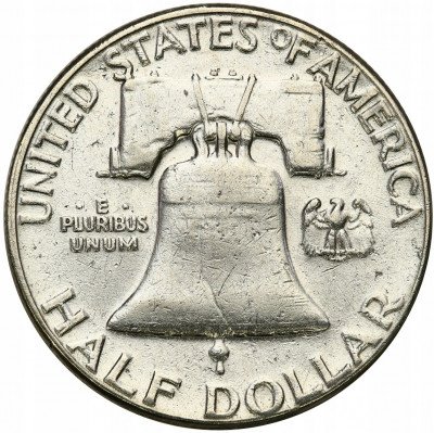 USA 1/2 dolara 1963 Franklin (dzwon)